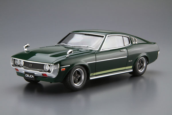 Aoshima The Model Car No.37 1/24 Toyota RA35 Celica LB 2000GT '77 Plastic Model