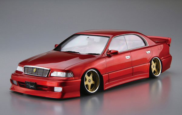 Aoshima The Tuned Car No.31 1/24 K-BREAK UZS141 Majesta '91 (Toyota) Plastic Model