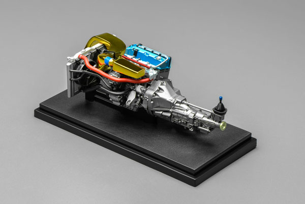 MOTORHELIX 1/18 F22C J'S RACING 2.6L Engine