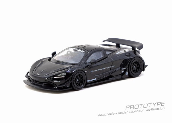 Tarmac Works 1/64 LB-WORKS 720S Black รูปภาพ 1
