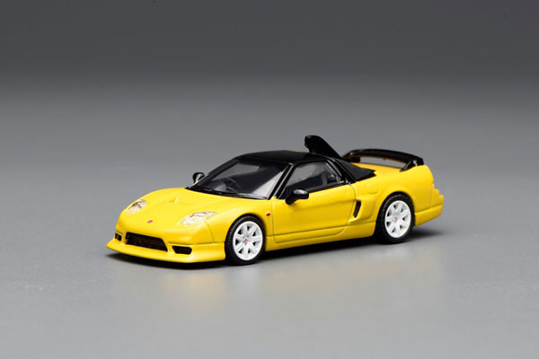 MOTORHELIX 1/64 Honda NSX-R GT New Indy Yellow Pearl