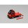 MOTORHELIX 1/64 Honda Acty Truck Customized Edition Revised Edition Milano Red image 3