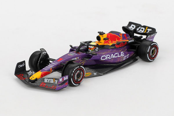 MINI GT 1/64 Oracle Red Bull Racing RB19 2023 Winning Car #1 Las Vegas Grand Prix Max Verstappen