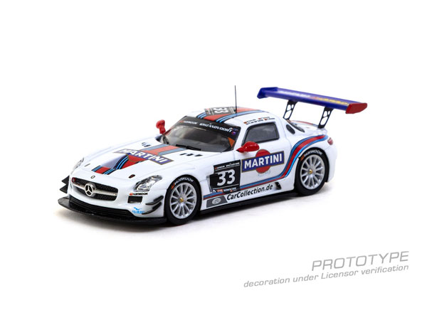 Tarmac Works 1/64 Mercedes-Benz SLS AMG GT3 12h ZANDVOORT 2014 Winner