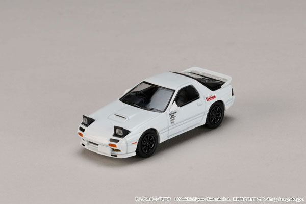 HobbyJAPAN 1/64 MAZDA RX-7 (FC3S) RedSuns / Initial D Ryosuke Takahashi VS Kyoichi Sudo