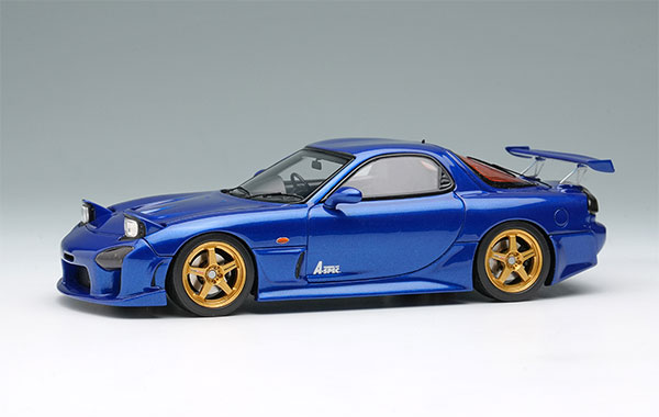 Make Up 1/43 Mazda RX-7 (FD3S) Mazda Speed GT Concept Headlamps Open Innocent Blue Mica รูปภาพ 1