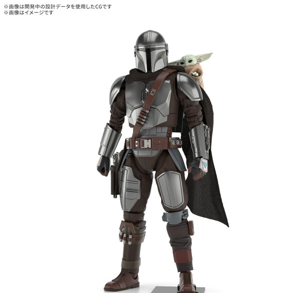 BANDAI SPIRITS 1/12 [STAR WARS: THE MANDALORIAN AND GROGU] Plastic Model