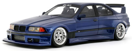 OttO mobile 1/18 BMW E36 LTO Sedan Turbo Khyzyl Saleem 2023 (Blue)