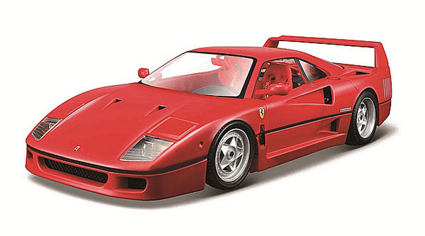 Bburago 1/18 Ferrari F40 Red