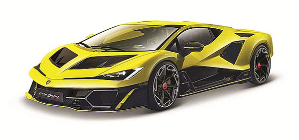 Bburago 1/18 Lamborghini Fenomeno 2025 Yellow