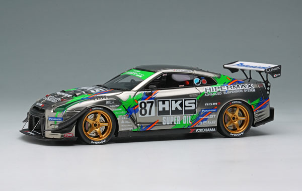 Make Up 1/43 HKS Racing Performer GT1000+ 2025 Black Chrome / HKS Livery image 1