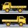 Tomytec Tomica Limited Vintage NEO LV-N369a Mitsubishi Fuso Canter Dump Truck Road Maintenance Vehicle w/Figure hình ảnh 3