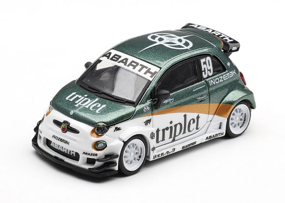 MINI GT 1/64 Abarth 595 LB-WORKS TY Edition (Right-hand Steering)