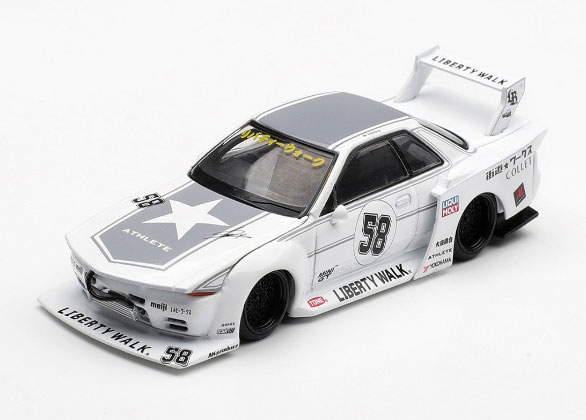 MINI GT 1/64 LBWK Nissan GT-R32 Kaido Works Tokyo Auto Salon 2025 (Right-hand Steering)