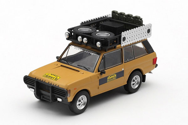 MINI GT 1/64 레인지로버 1981 카멜 트로피 수마트라 K.Stoppa & A.Valldorf (좌핸들)