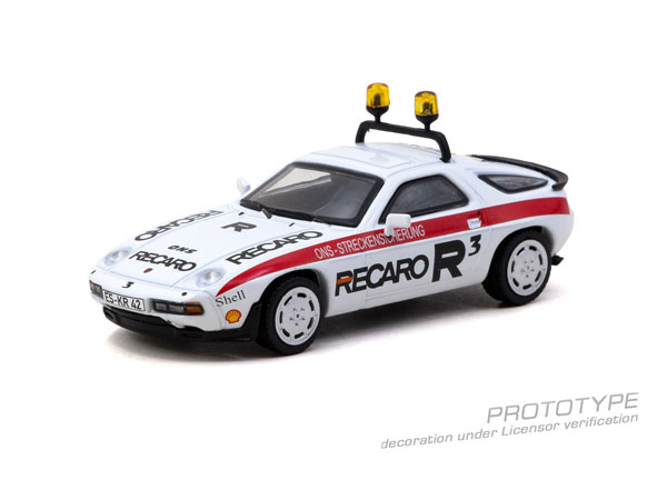 Tarmac Works 1/64 Porsche 928 S Safety Car (Paper Box)