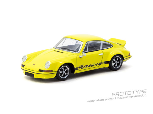 Tarmac Works 1/64 Porsche 911 Carrera RS 2.7 Lightweight Yellow