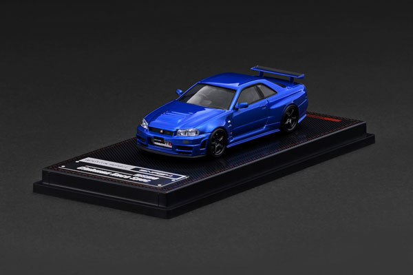 Ignition Model 1/64 Nissan Skyline GT-R (BNR34) NISMO customized Blue Metallic