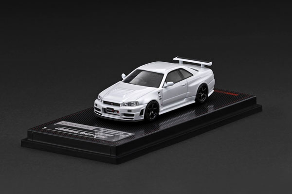 Ignition Model 1/64 Nissan Skyline GT-R (BNR34) NISMO customized White Bild 1