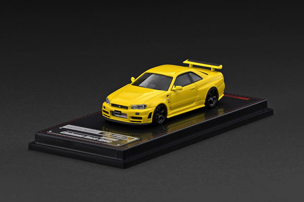 Ignition Model 1/64 Nissan Skyline GT-R (BNR34) NISMO customized Yellow