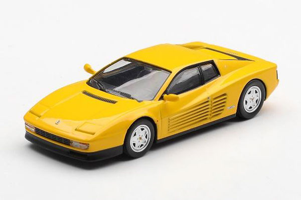 BBR 1/64 Ferrari Testarossa 1987 Giallo Modena (Yellow)