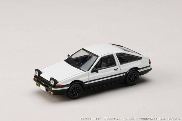 HobbyJAPAN 1/64 토요타 스프린터 트레노 (AE86) / 이니셜D 후지와라 타쿠미 VS 나카자토 타케시