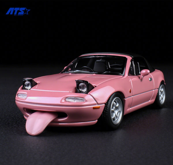 ATS-MODELS 1/64 마쓰다 MX-5 핑크 이미지 1