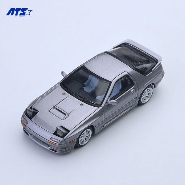 ATS-MODELS 1/64 Mazda RX7-FC3S Silver Gray gambar 1