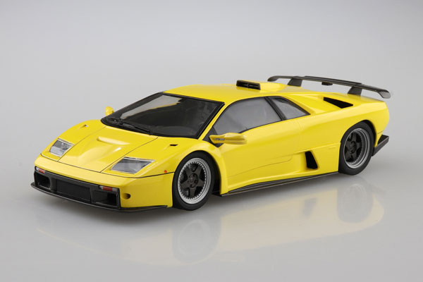 Aoshima The Super Car No.5 1/24 '99 Lamborghini Diablo GT Plastic Model