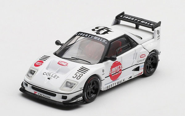 MINI GT 1/64 Mazda AZ-1 Liberty Walk LB40 LB-Hinomaru (Right-hand Steering) gambar 1