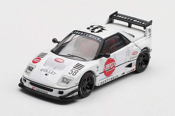 MINI GT 1/64 Mazda AZ-1 Liberty Walk LB40 LB-Hinomaru (Right-hand Steering)