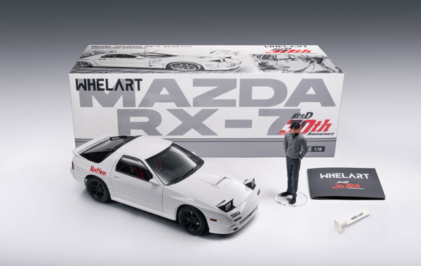 WHELART 1/18 Mazda Savanna RX-7 FC3S Infini (RHD) -w/"Takahashi Ryosuke" Figure-