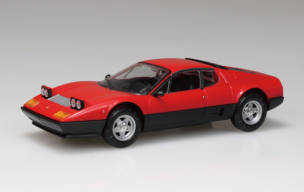 Aoshima RakuPla Snap Kit No.26-RD Ferrari 512 BB (Red) Plastic Model