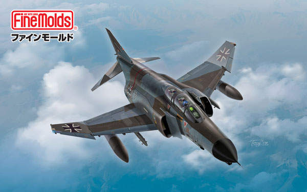 Fine Molds 1/72 독일 공군 F-4F 전투기 "묄더스" 프라모델 이미지 1