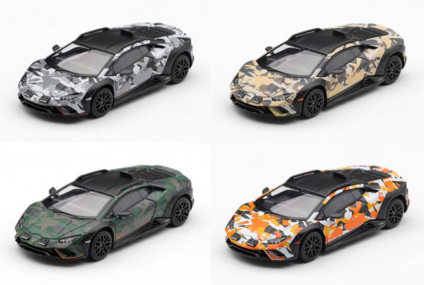 MINI GT 1/64 Lamborghini Huracan Sterrato All-Terrain Set (Left-hand Steering)
