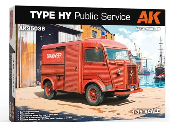 AK Interactive 1/35 Type HY Public Service Car Plastic Model รูปภาพ 1