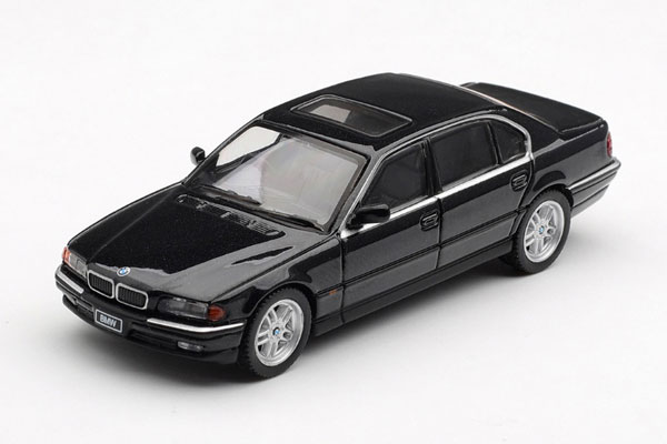 MINI GT 1/64 BMW 750IL Black Sapphire (Left-hand Steering)