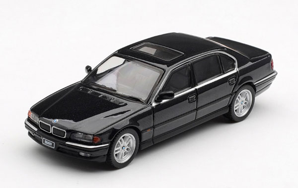 MINI GT 1/64 BMW 750IL Black Sapphire (Right-hand Steering) รูปภาพ 1