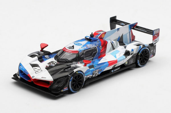 MINI GT 1/64 BMW M Hybrid V8 GTP IMSA 24 Hours of Daytona 2024 #25 BMW M Team RLL image 1