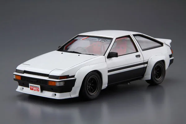 Aoshima The Tuned Car No.29 1/24 TRD AE86 Trueno N2 Model '85 (Toyota) Plastic Model imagen 1