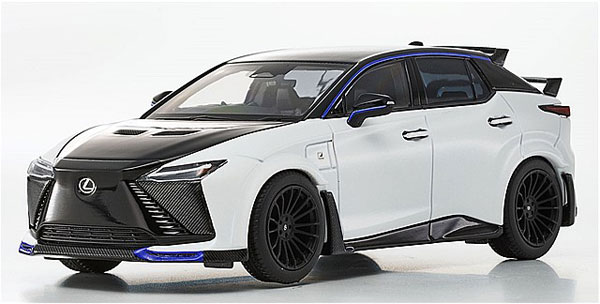 Kyosho KYOSHO Original 1/43 LEXUS RZ600e "F SPORT Performance" Black & HAKUGIN II