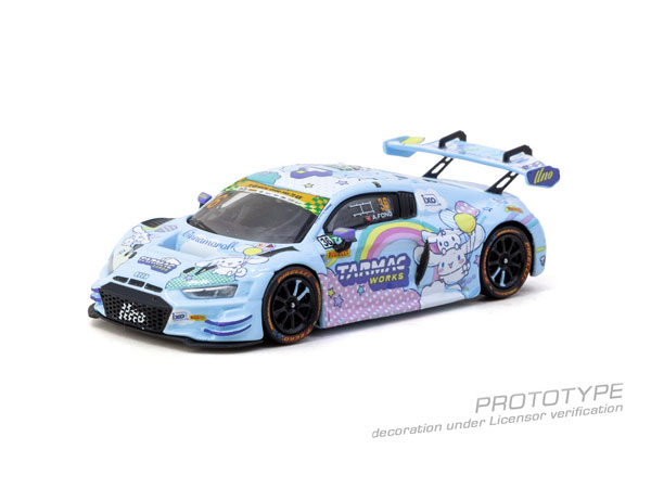Tarmac Works 1/64 Audi R8 LMS GT3 evo II Macau GT Cup - FIA GT World Cup 2025 Uno Racing Adderly Fong