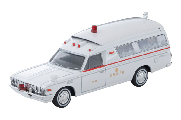Tomytec Tomica Limited Vintage LV-216b Toyota Ambulance FS55V Model (Honda Fire Department)
