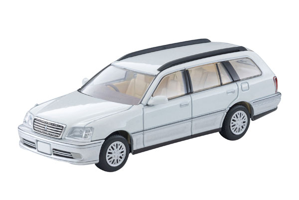 Tomytec Tomica Limited Vintage NEO LV-N378a Toyota Crown Estate Royal Saloon (White/Silver) 2000s Model