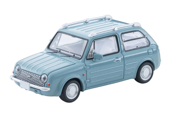 Tomytec Tomica Limited Vintage NEO LV-N379a Nissan PAO (Aqua Gray) 1989 Model