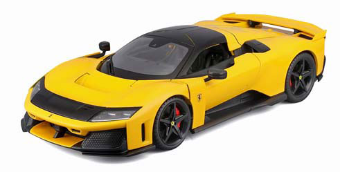 Bburago 1/18 Ferrari F80 Yellow Window Box