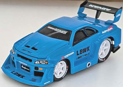 Maisto 1/64 MM Liberty Walk 1999 Skyline GT-R R34 Blue