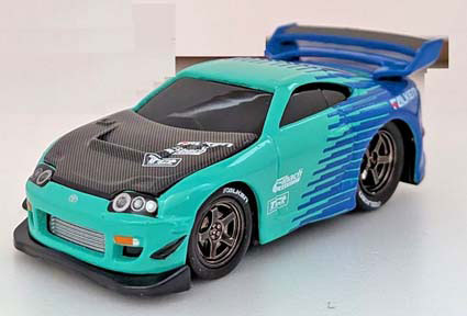 Maisto 1/64 MM Toyota Supra (MK4) Blue/Green Bild 1