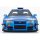 Kyosho KYOSHO Original 1/18 samurai Series Nissan Skyline GT-R (R34) Khyzyl Saleem (Blue) image 6