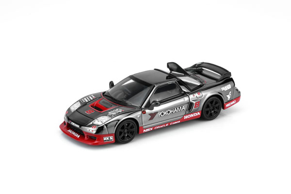 MOTORHELIX 1/64 Honda NSX-R Custom GT Customized Electroplating Gun Gray